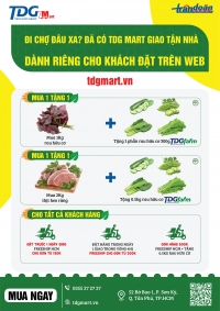 TUẦN LỄ QUẢNG BÁ NÔNG SẢN QUẬN TÂN PHÚ TRẦN DOÃN GROUP ĐƯA THƯƠNG HIỆU TDG MART & TDG FARM  ĐẾN VỚI NGƯỜI TIÊU DÙNG VIỆT