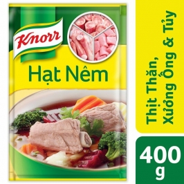Hạt nêm thịt thăn, xương ống, tủy Knorr gói 400gr